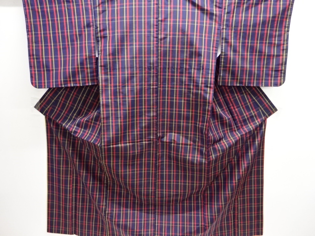 Japanese Kimono / Tsumugi Omeshi Silk